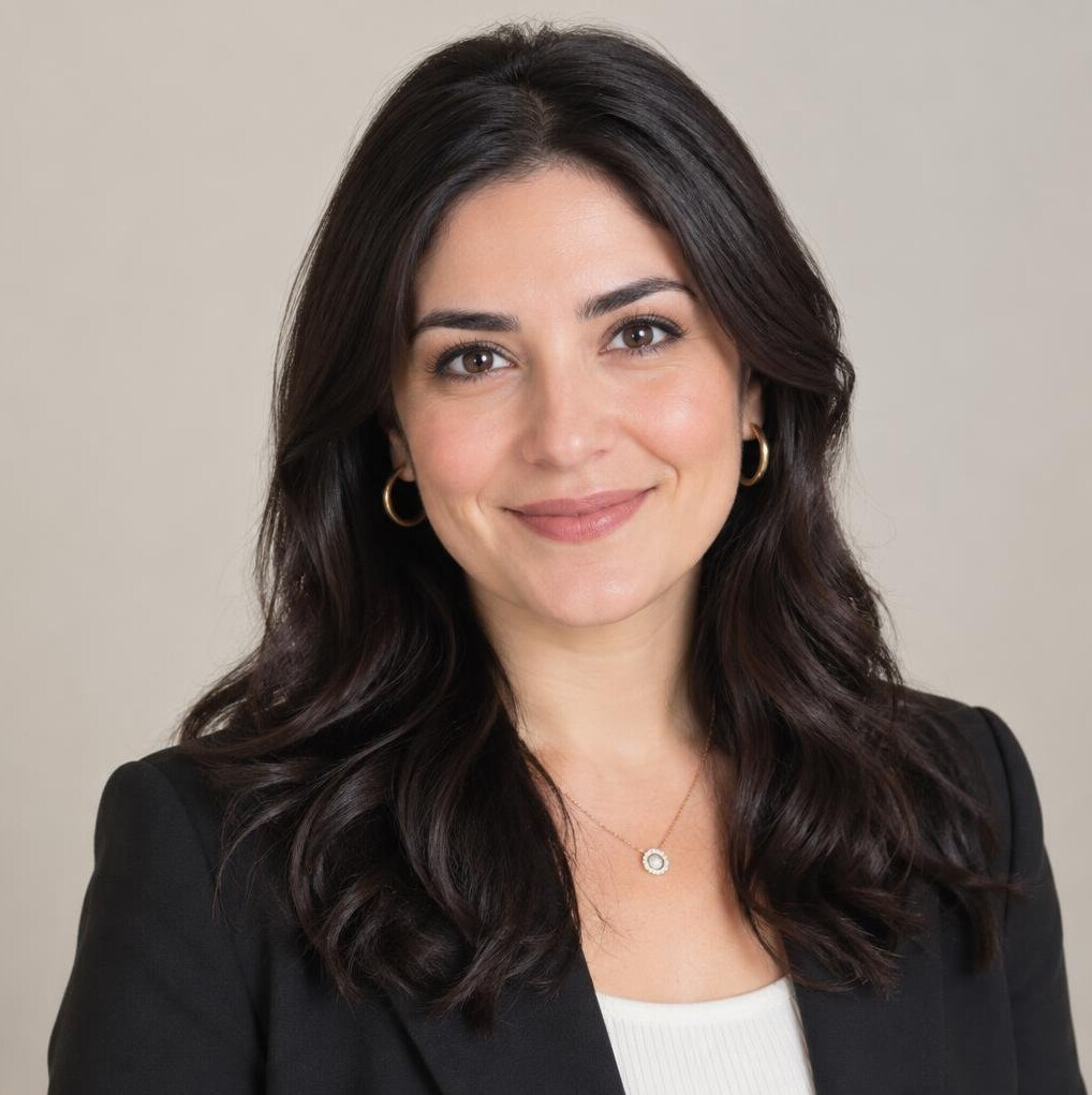 Portrait of a Turkish woman smiling
